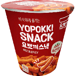 [61291] Yopokki 辣味年糕饼干 50g | Yopokki Snack Hot & Spicy Flavor 50g