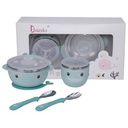 NF Kids Table Ware Kids (Green) 1 SET丨NF 儿童餐具 1 SET