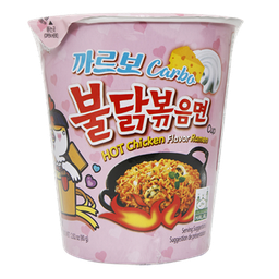 [31388] 韩国 三养奶油辣鸡杯面 80g | KR Samyang Buldak Ramen Hot Chicken Carbo Cup 80g 