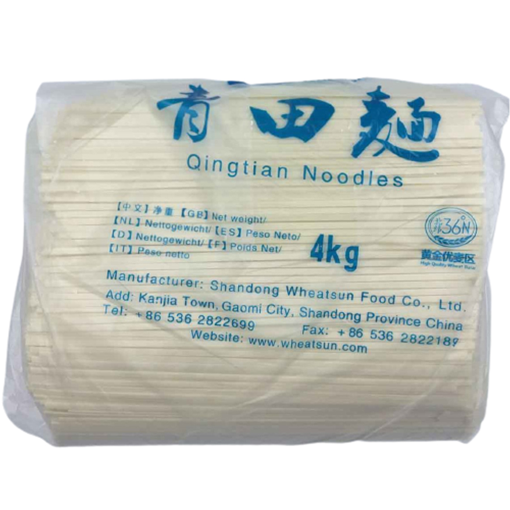 望乡青田面4kg | Wheatsun Ching Tin noodles 4kg | Golden Crop B2B