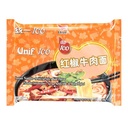 统一 红椒牛肉面 108g | Unif 100 Instant Noodles-Artificial Spicy Beef Flavor 108g