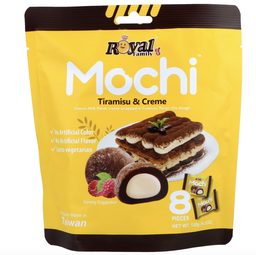 [61089] ROYAL FAMILY Mochi Tiramisu Creme Flavor 120g | 皇族 麻薯 提拉米苏味 120g