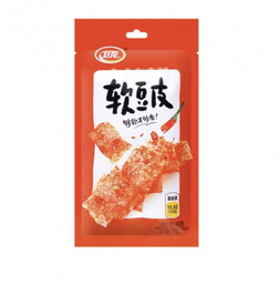 [63733] WL Soft Tofu Sheet Spicy Flavor 60g | 卫龙 软豆皮 川香麻辣味 60g