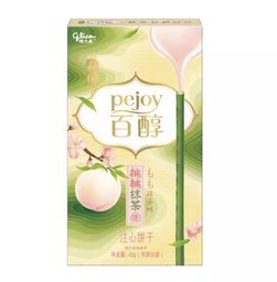 [61060] 百醇 桃桃抹茶味 42g | GLICO Pejoy Matcha Peach Flavor 42g