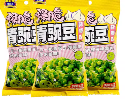 大好大爆脆青豌豆蒜香味65g | DHD Pea Snack Garlic Flavor 65g
