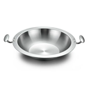 Yuanyang Hotpot 32cm |清汤火锅(椭圆柄) 32cm