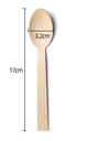 一次性餐具 竹勺 17cm 10支装  | Disposable Tableware Bamboo Spoon 17cm 10pcs