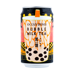 [60093] Ocean Bomb 奶茶 黑糖味 315ml | Bubble Milk Tea Black Sugar 315ml