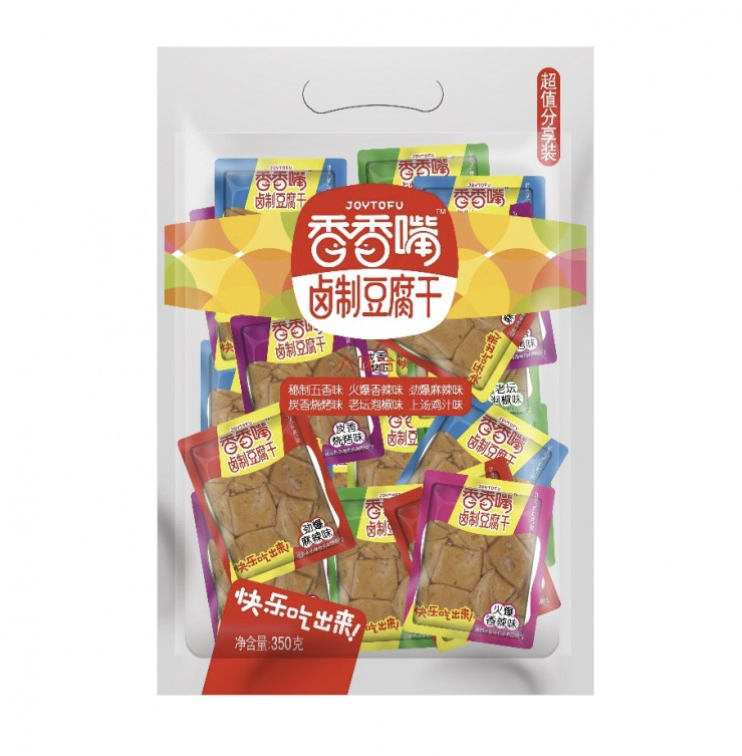 豆腐！ XXZ Dried Tofu Mix Flavor 350g | 香香嘴卤制豆腐干六味混合装350g