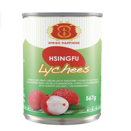 [20191] 春喜 糖水荔枝罐头 567g | SPRING HAPPINESS Lychee In Light Syrup 567g