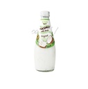 ROYAL PLUS Coconut Milk With Nata de Coco Original Flavor Bottle 290ml | ROYAL PLUS 椰奶椰果饮料 290ml