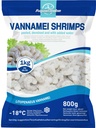 AquaGlobe 白虾 虾仁 26/30 800g | AquaGlobe Vannamei Shrimps PD 26/30 800g