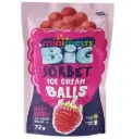 Mini Melts 冰淇淋雪芭球 覆盆子味 72g | Mini Melts Ice Cream Sorbet Balls Raspberry Flavor 72g