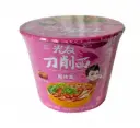 GY Instant Sliced Noodle Hot Sour Flavor bowl 113g | 光友 刀削面 酸辣味 113g
