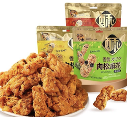 [61096] 灶头先生 肉松麻花 海苔味 138g | ZTXS Meat Floss Fried Dough Twist Seaweed Flav. 138g