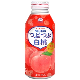 [60198] JP Itouen Nectar Tubutubu Peach Juice 380ml |  日本 不二家 白桃果汁饮料 380ml