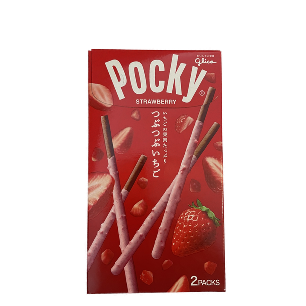 JP 百奇草莓味巧克力棒57.6g | JP Pocky Chocolate Tubutubu