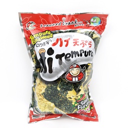 [63261] TAOKAENOI Seaweed Snack Hi Tempura Spicy Flav. 40g | 泰国 小老板 紫菜零食 香辣味 40g