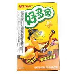 [61028] ORION Biscuits Chicken Wings 33g | 好丽友  好多鱼 蜜汁鸡翅味 33g