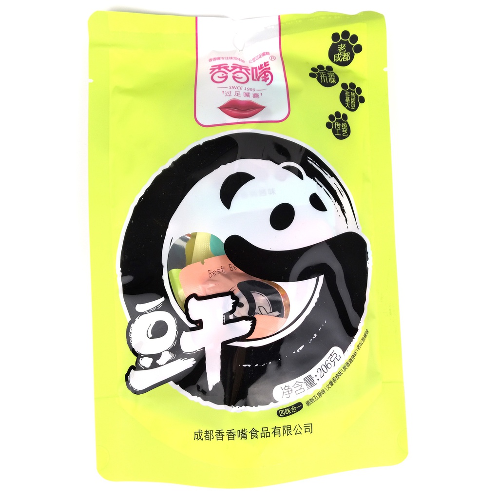 香香 香香嘴混装量贩豆干206g | XXZ Mixed Flavor Dried Bean Curd 206g