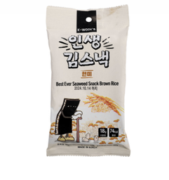 [61130] K-WOOKS 即食粗米海苔 18g | K-WOOKS Crispy Seaweed Snack Brown Rice Flav. 18g