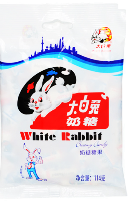 大白兔奶糖114g | White Rabbit Candy 114g | Golden Crop B2C